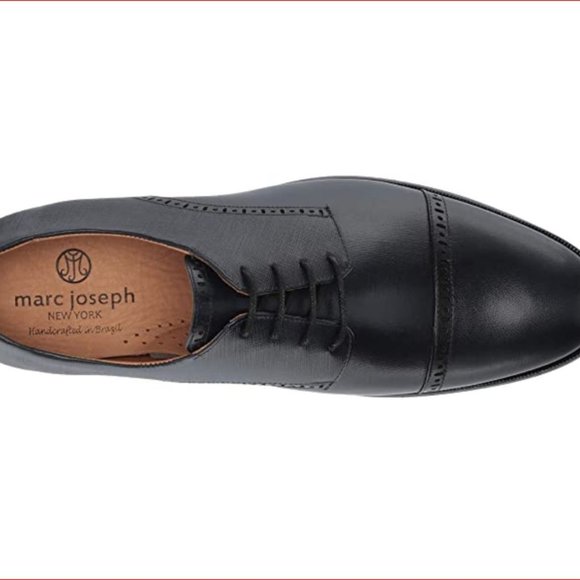 MARC JOSEPH NEW YORK Men\'s Leather Oxford Lace-up Dress Shoe Navy Size US 9 main image 4